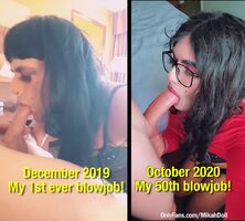 My 1st vs. 50th Blowjob - 2019 to 2020