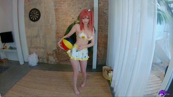 Honoka from DoA bikini fun by Hidori Rose