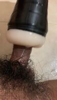 How is My lil cock popping out