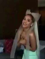 Ariana Grande topless