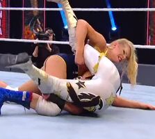 Lacey Evans ass jiggle... just imagine fuck that ass in this position...