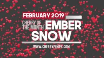 Chery Pims - Teen Asian Ember Snow's Solo Masturbation Is Breathtaking