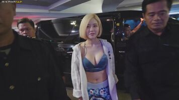Dj.Soda - Showing off her cleavage & her proud Korean Bikini body in Indonesia 230118