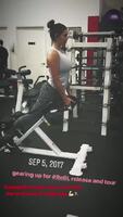 Rebecca Black in the Gym