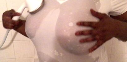 Oldie from my old account: wife’s artistic wet T-shirt part 2