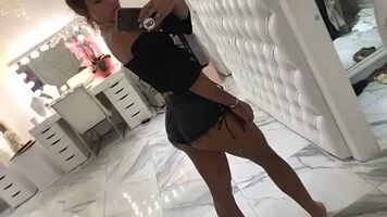 Sommer Ray showing off her booty