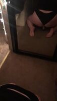 Fuckig a dildo while getting face fucked by my husband