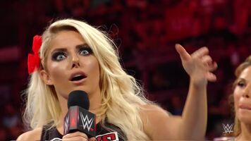 Alexa Bliss mocks her fanboy stans by saying we're pathetic mindless zombies who'll do anything she says, and SHE'S SO RIGHT! 😂😂 We deserve it. She's so smart and funny!
