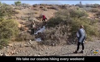 Cousins fuck on weekend hikes