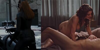 Anne Hathaway's ass on/off