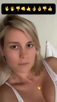 Brie Larson stays teasing cocks with her fat tits.