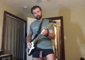 Literally rocking out with my cock out