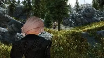 High Elf stretched out and filled with cum by giant