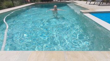 Just me swimming naked 😉 xx 55yo 🇦🇺
