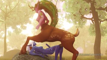 Futa Centaur in Heat by Justausernamesfm