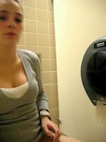 Caught masturbating in a bathroom