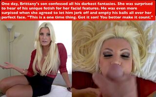 It took some convincing but Brittany was ready to let her son do the unthinkable. 