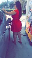 pumping gas
