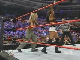 WWE Raw 2005: When botching a simple move becomes a plot.