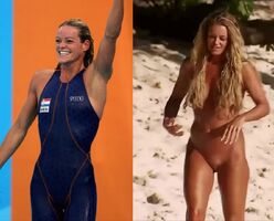 Dutch swimmer Inge de Bruijn