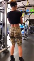 Workout ass jiggle