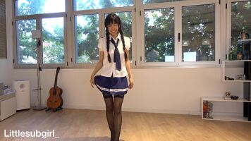 Naughty Schoolgirl - 4K - Littlesubgirl