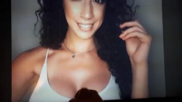 Curly Brunette Gif'd